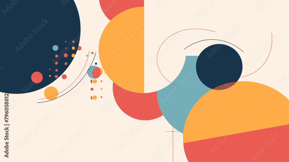 Concept vector illustration of presentation background. Concept vector illustration of presentation background.