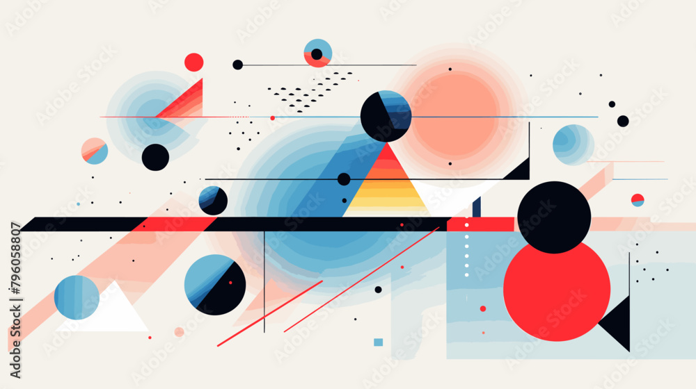 Concept vector illustration of presentation background. Concept vector illustration of presentation background.