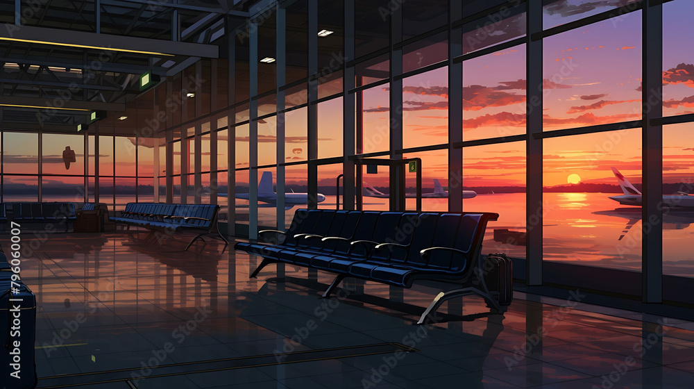 Empty Airport Empty Airport