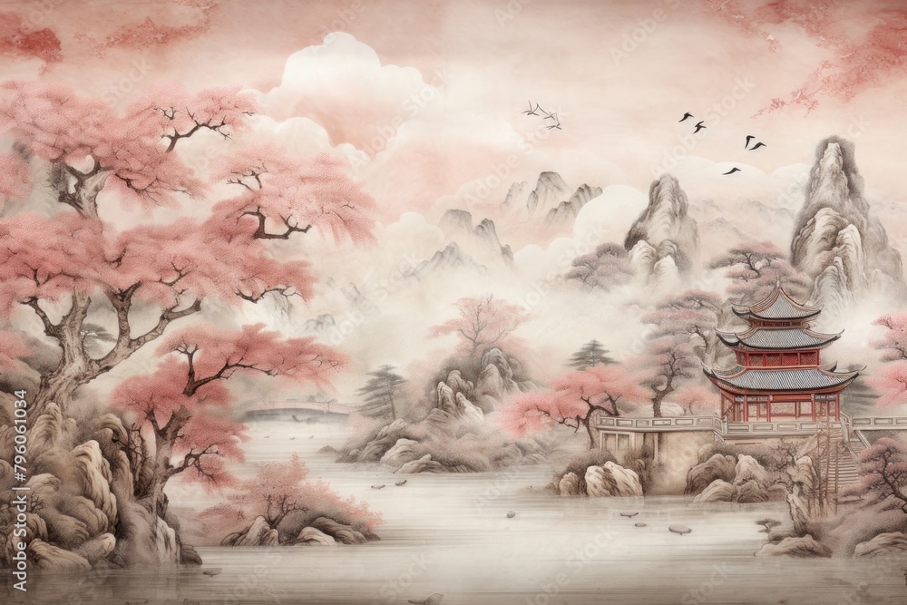 China Palace painting spirituality architecture