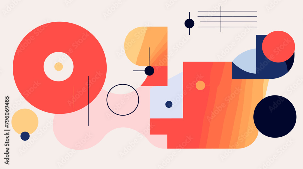 Concept vector illustration of presentation background. Concept vector illustration of presentation background.