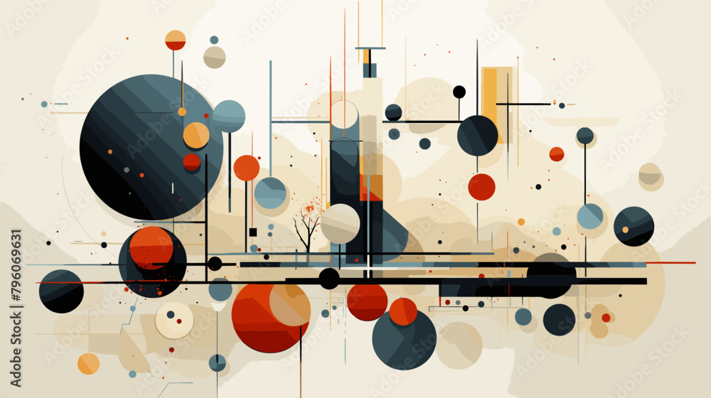 Concept vector illustration of presentation background. Concept vector illustration of presentation background.