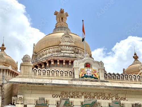 Vidhana Soudha Bangalore, state legislature of Karnataka photo