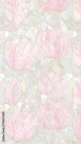 Lotus pattern marble wallpaper backgrounds abstract creativity.