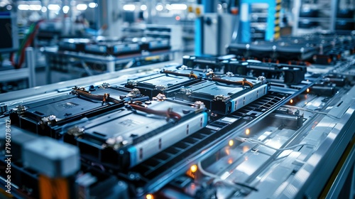 Close-Up: The Inner Workings of an EV Battery Assembly Line