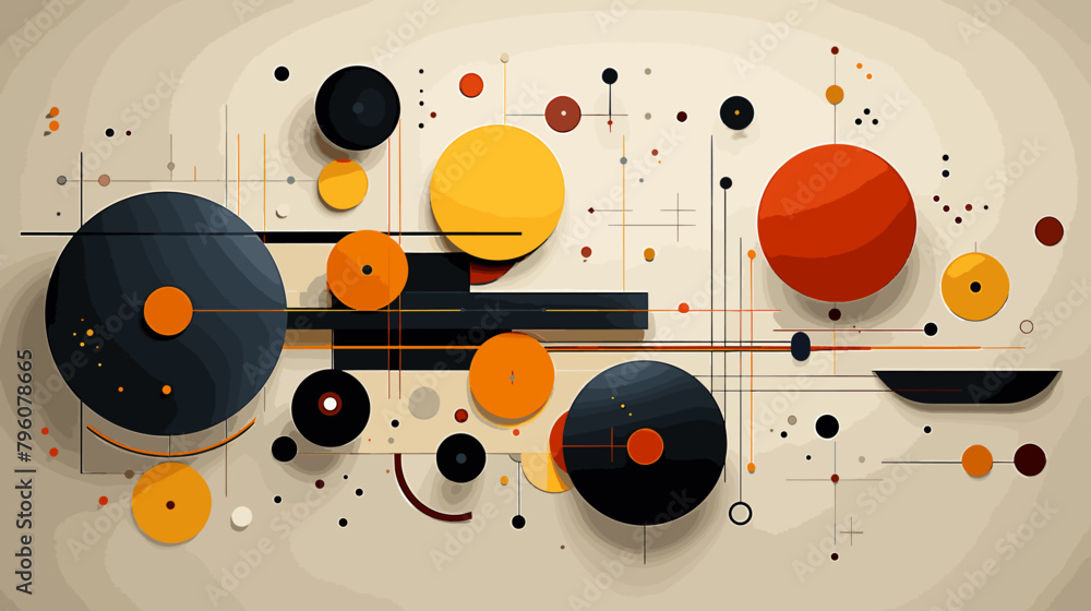 Concept vector illustration of presentation background. Concept vector illustration of presentation background.