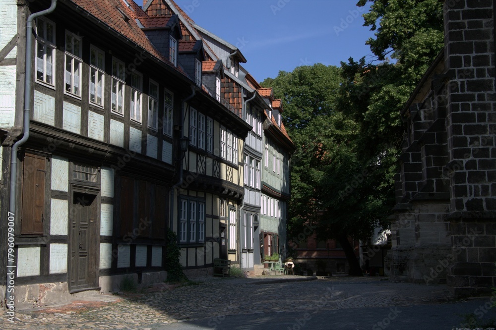 Quedlinburg, Germany, World Heritage, historical buildings, Harz, 