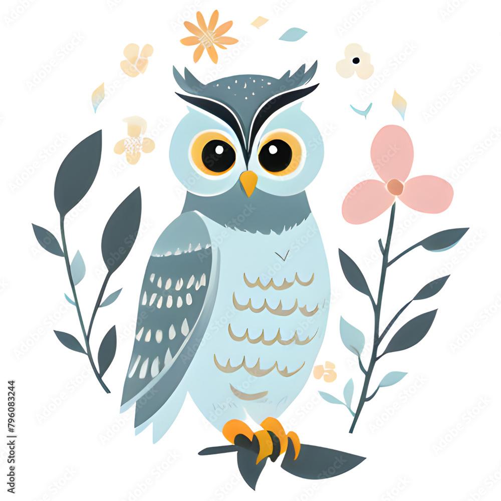 owl on branch owl on branch