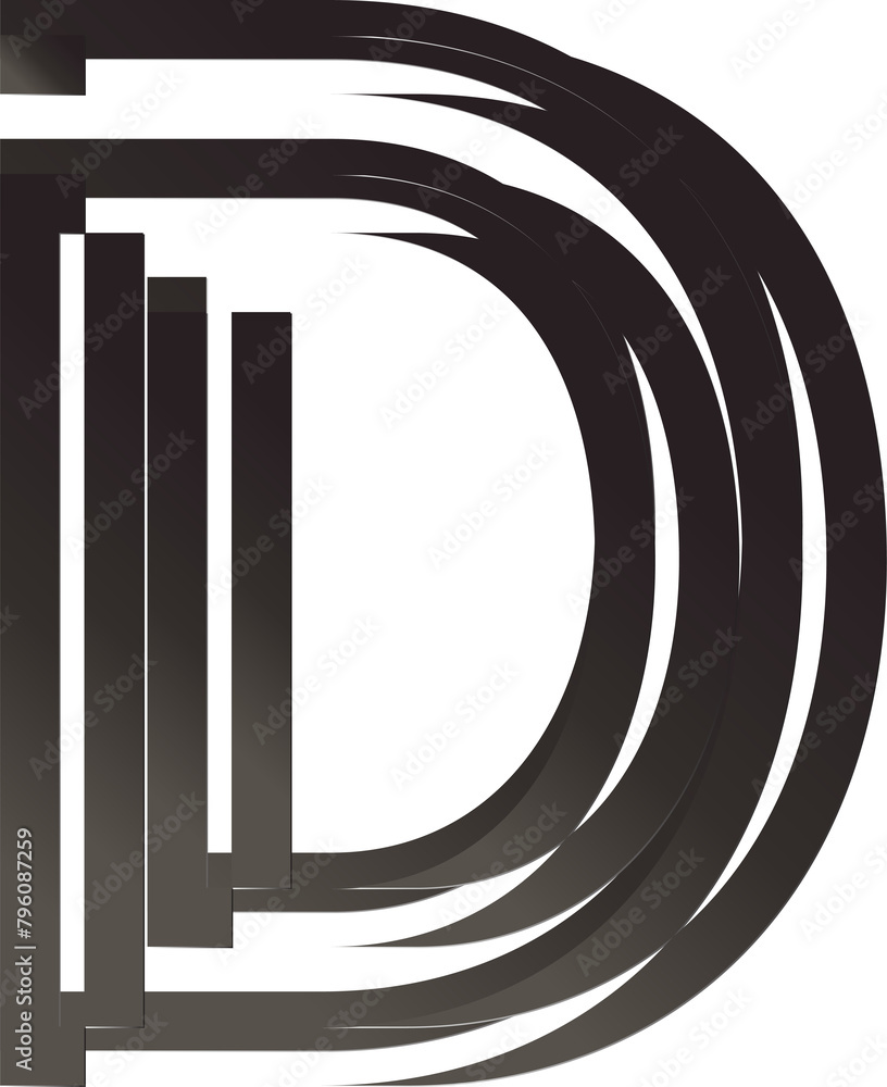 Pattern alphabet letter D Pattern alphabet letter D