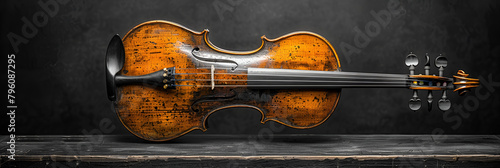 violin,
Instruments musical orchestra violin fiddle inst  photo