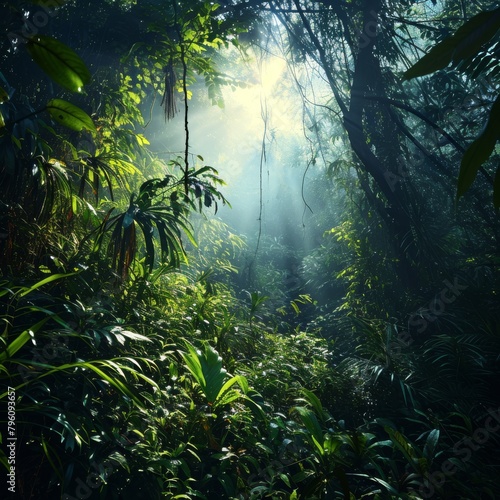 Sustainability net zero carbon negative forest nature Biodiversity Diversity concept, AI generated © Tanu
