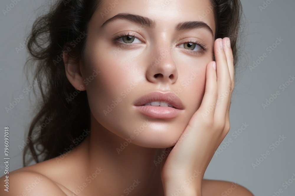 Woman skin portrait adult Woman skin portrait adult