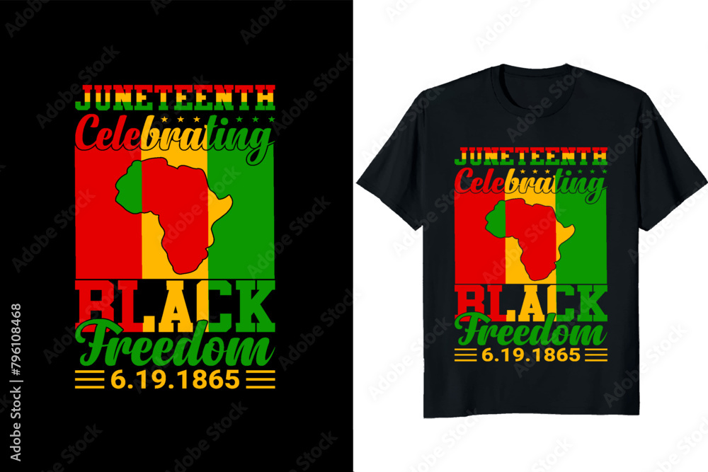 Juneteenth Day T-shirt Design Juneteenth Day T-shirt Design