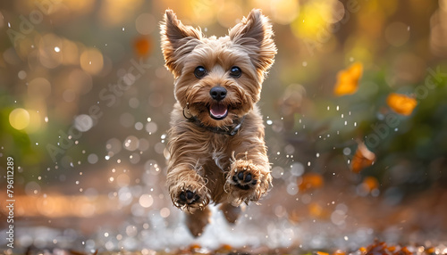 The photos capture the charm of dogs