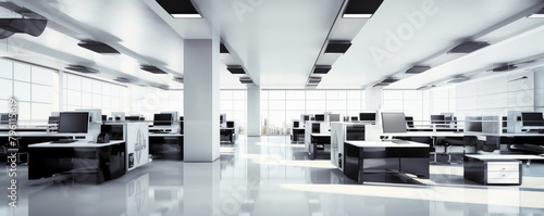 Sleek Modern Corporate Office Interior Design