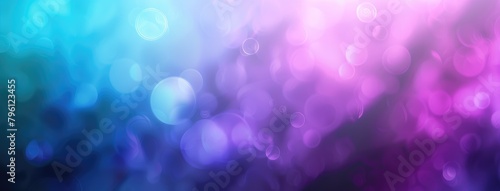 Colorful Bokeh Lights Abstract Background