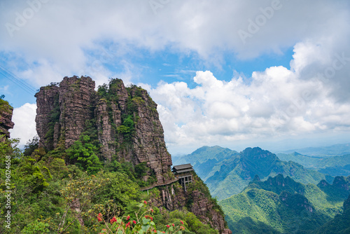 Summer scenery of Beidi Mountain, Pingnan County, Guigang City, Guangxi, China