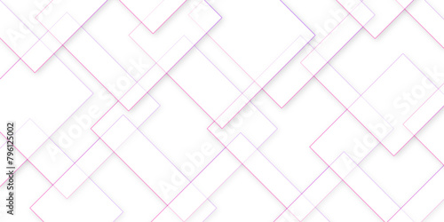 White fresh tiles design vector 3d concept geometric rectangles 