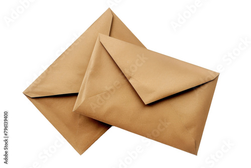 Stacked Brown Envelopes