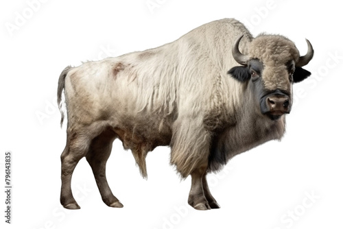 Male buffalo on Transparent Background PNG