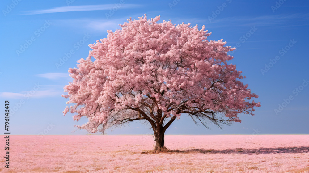 tree in bloom in spring. tree in bloom in spring.