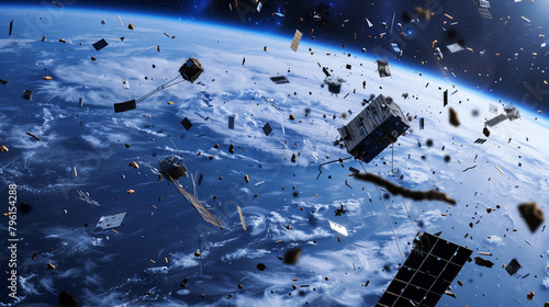 Orbital Cleanup: Robotic Satellites Tackling Space Debris