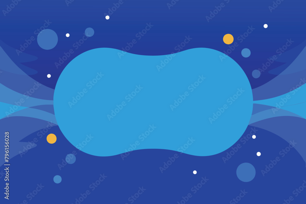Blue abstract background vector with blank space for texture