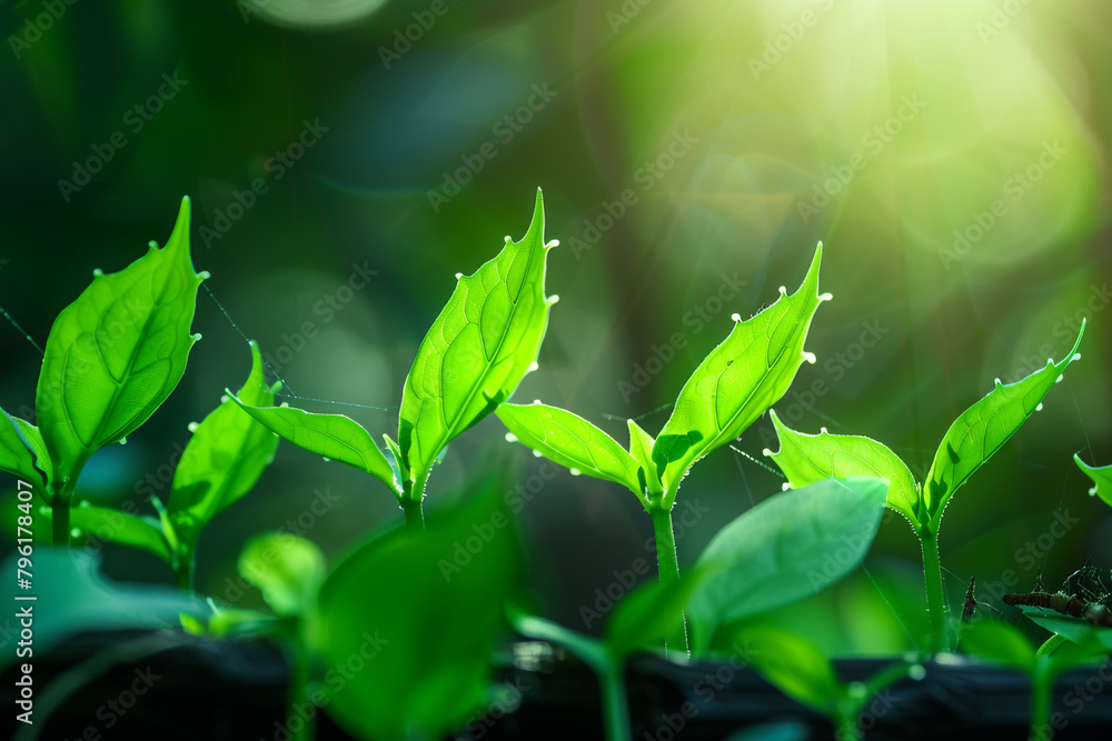 Stock growth graph, vivid green, backlighting, macro lens, modern minimalist advertisement Stock growth graph, vivid green, backlighting, macro lens, modern minimalist advertisement