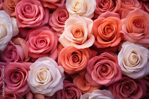 Blush Rose Garden Gradients: Gentle Sunrise Colors © Michael