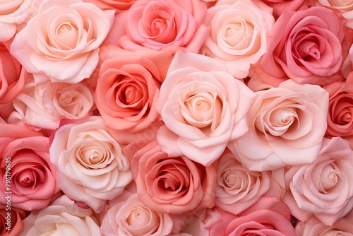 Blush Rose Garden Gradients     A Romantic Hue Blend