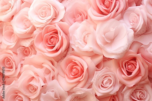 Blush Rose Garden Gradients  Soft Petal Gradient Textures