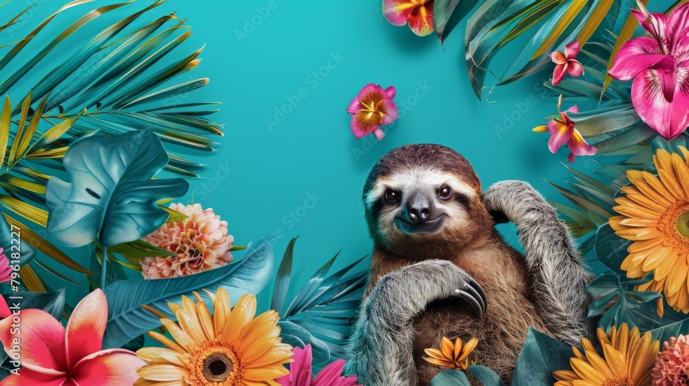 Sloth, friendly animal wallpaper image in high resolution Sloth, friendly animal wallpaper image in high resolution