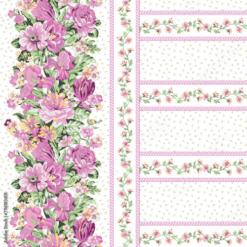 Textile and digital seamless pattern seamless design 