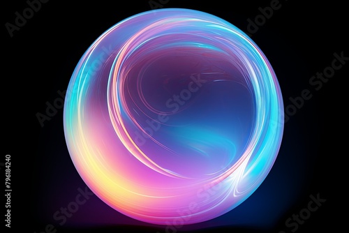 Iridescent Soap Bubble Gradients: Playful Spectrum Swirl Delight