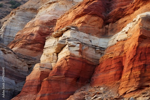 Natural Canyon Beauty: Rustic Canyon Rock Gradients