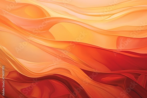 Shimmering Heatwave Gradients  Sultry Red-Yellow Waves of Mesmerization