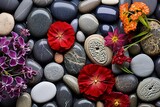 Zen Garden Stone Gradients: Soothing Garden Rock Colors Spectrum