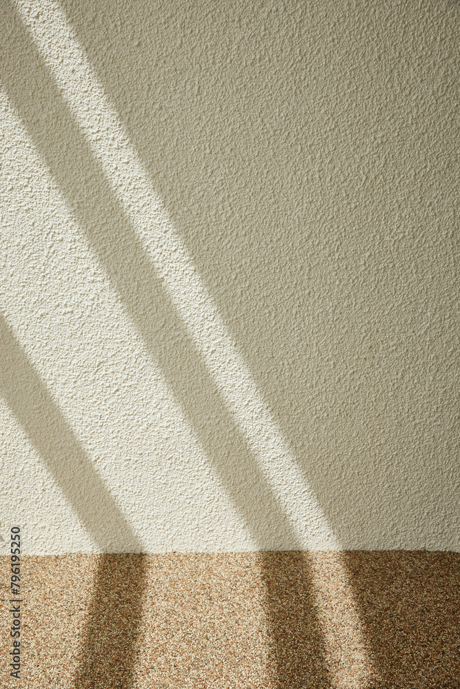 Fototapeta premium background with light coming through the building structure.