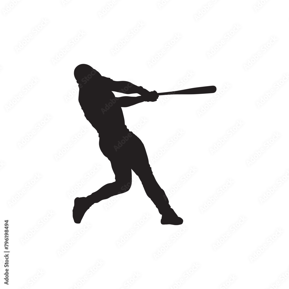 silhouette of baseball player vector black and white background. silhouette of baseball player vector black and white background.