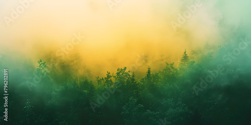 Noise-infused gradient from golden yellow to lush forest green  vibrant and earthy  perfect for organic products or nature-themed campaigns 