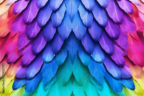 Colorful Wing Gradients: A Bright Butterfly Wing Design Background photo