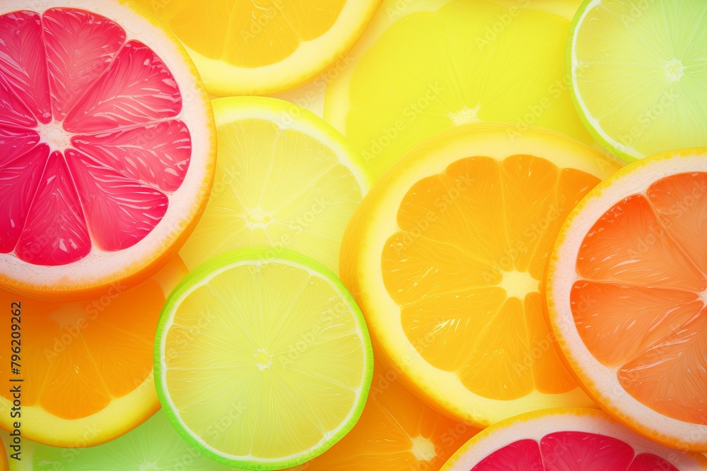 Fresh Citrus Fruit Gradient Blend Glowing Background - Vibrant Fruity Colors Fresh Citrus Fruit Gradient Blend Glowing Background - Vibrant Fruity Colors