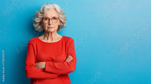 old woman with Envy: Green-eyed glances, bitter sighs, coveting what others possess