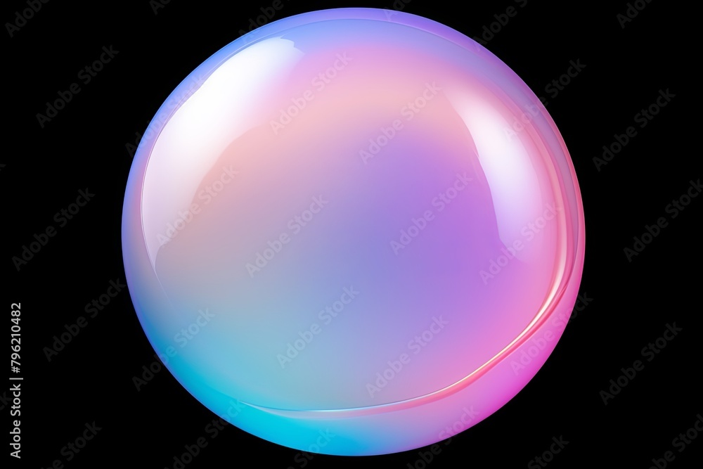 Iridescent Soap Bubble Gradients: Playful Color Dance Explosion