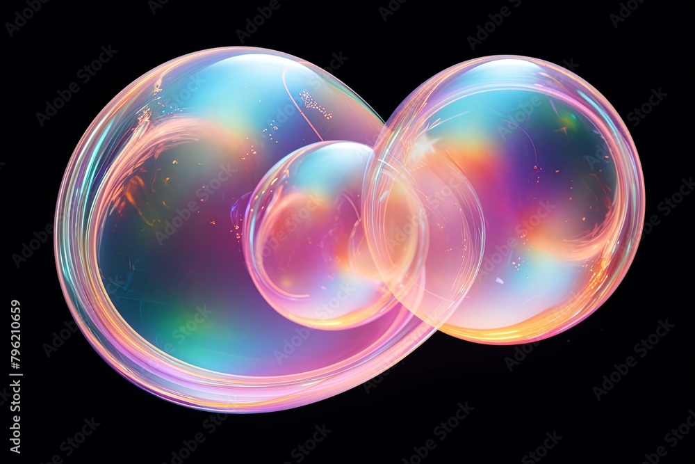 Iridescent Soap Bubble Gradients: Translucent Color Shift Wonderland Iridescent Soap Bubble Gradients: Translucent Color Shift Wonderland