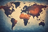 Old World Map Gradients: Global Exploration Tones