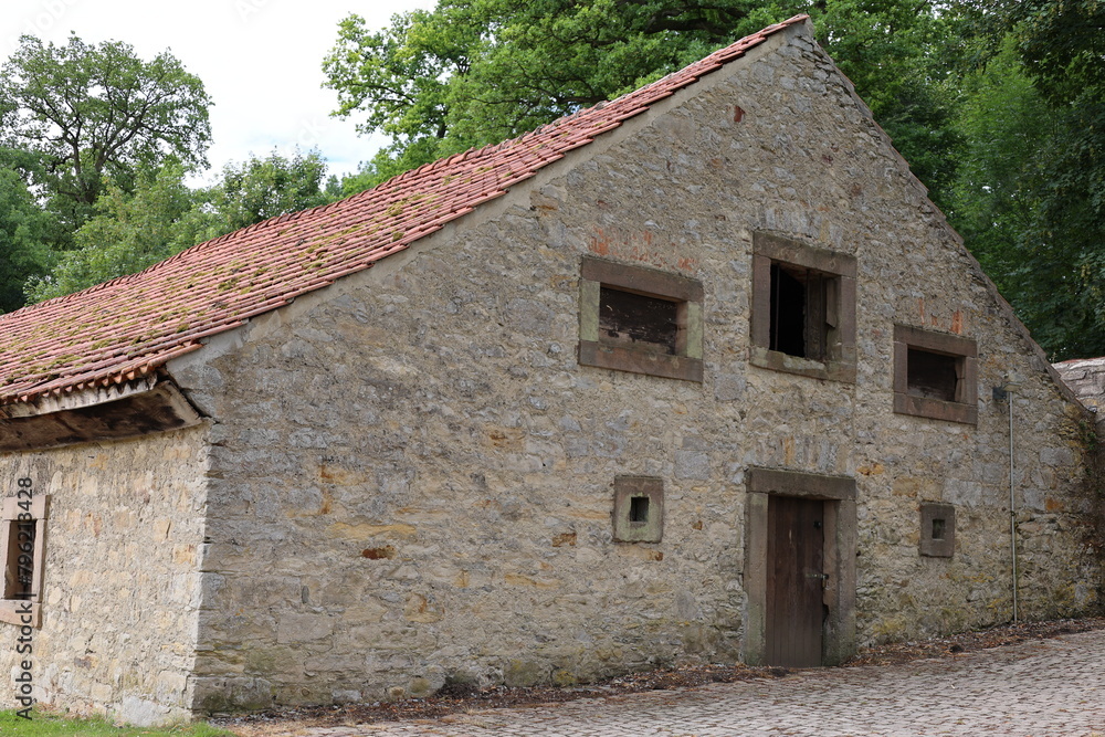 Blick auf Kloster Dalheim bei Lichtenau im Paderborner Land Blick auf Kloster Dalheim bei Lichtenau im Paderborner Land
