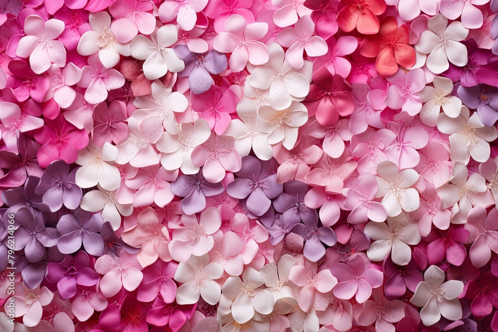 Sakura Cherry Blossom Gradients - Blooming Petal Spectrum Image Sakura Cherry Blossom Gradients - Blooming Petal Spectrum Image