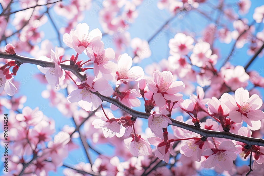 Sakura Cherry Blossom Gradients: Blooming Shades of Cherry Tree Harmony Sakura Cherry Blossom Gradients: Blooming Shades of Cherry Tree Harmony