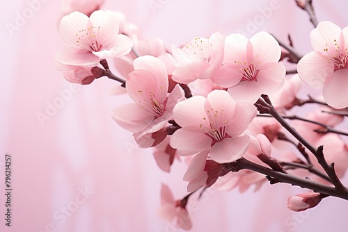 Sakura Dreams  Ethereal Pink Cherry Blossom Gradients